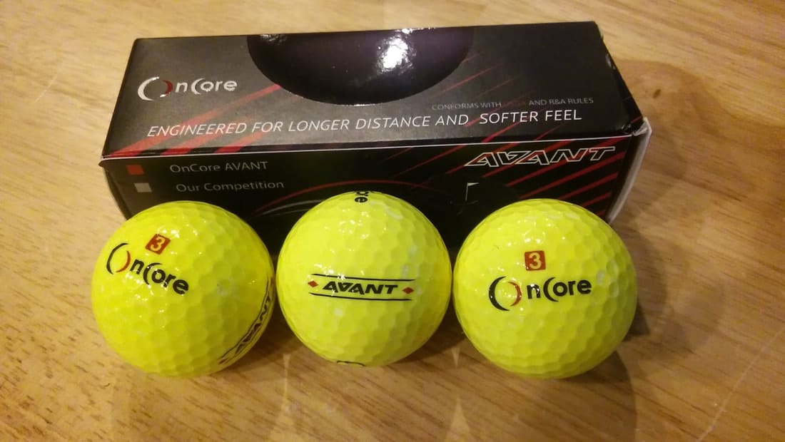 oncore golf ball best deal at Costco